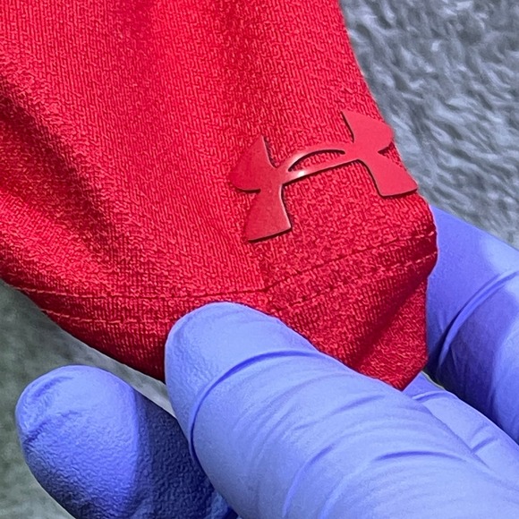 Under Armour HeatGear Utah Utes‎ Red Fitted Polo Shirt Womens XL TG EG - Picture 8 of 14